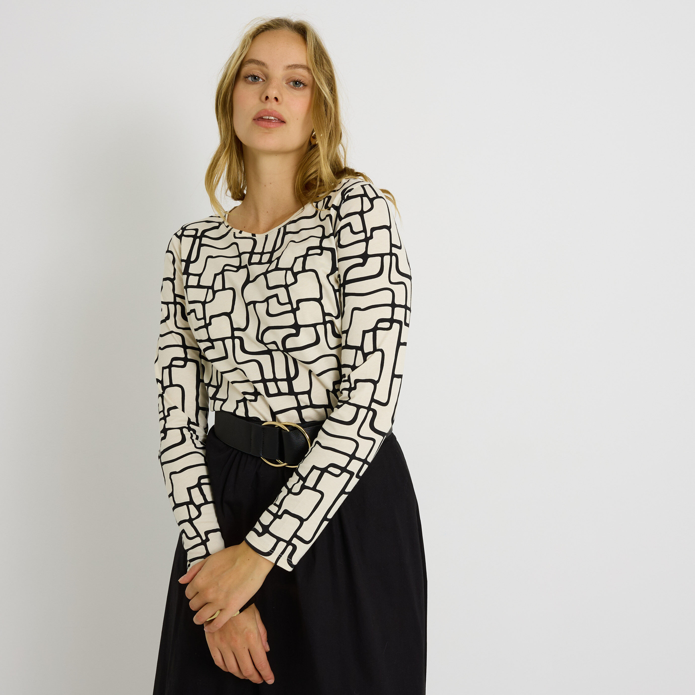 T-shirt manches longues femme