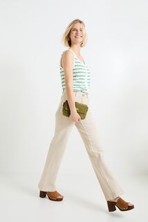 Débardeur rayé femme