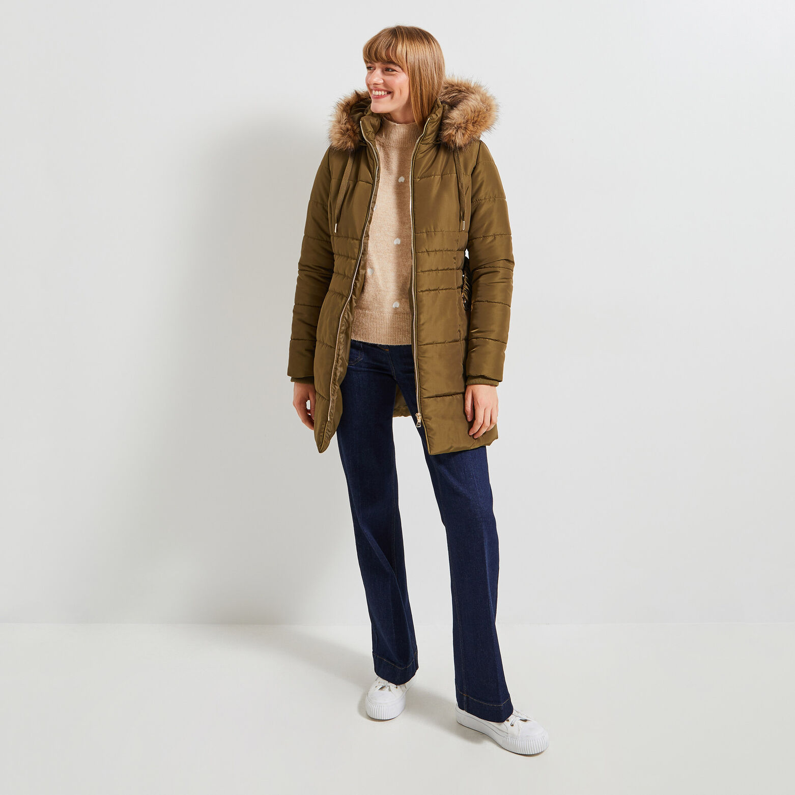 Doudoune longue femme