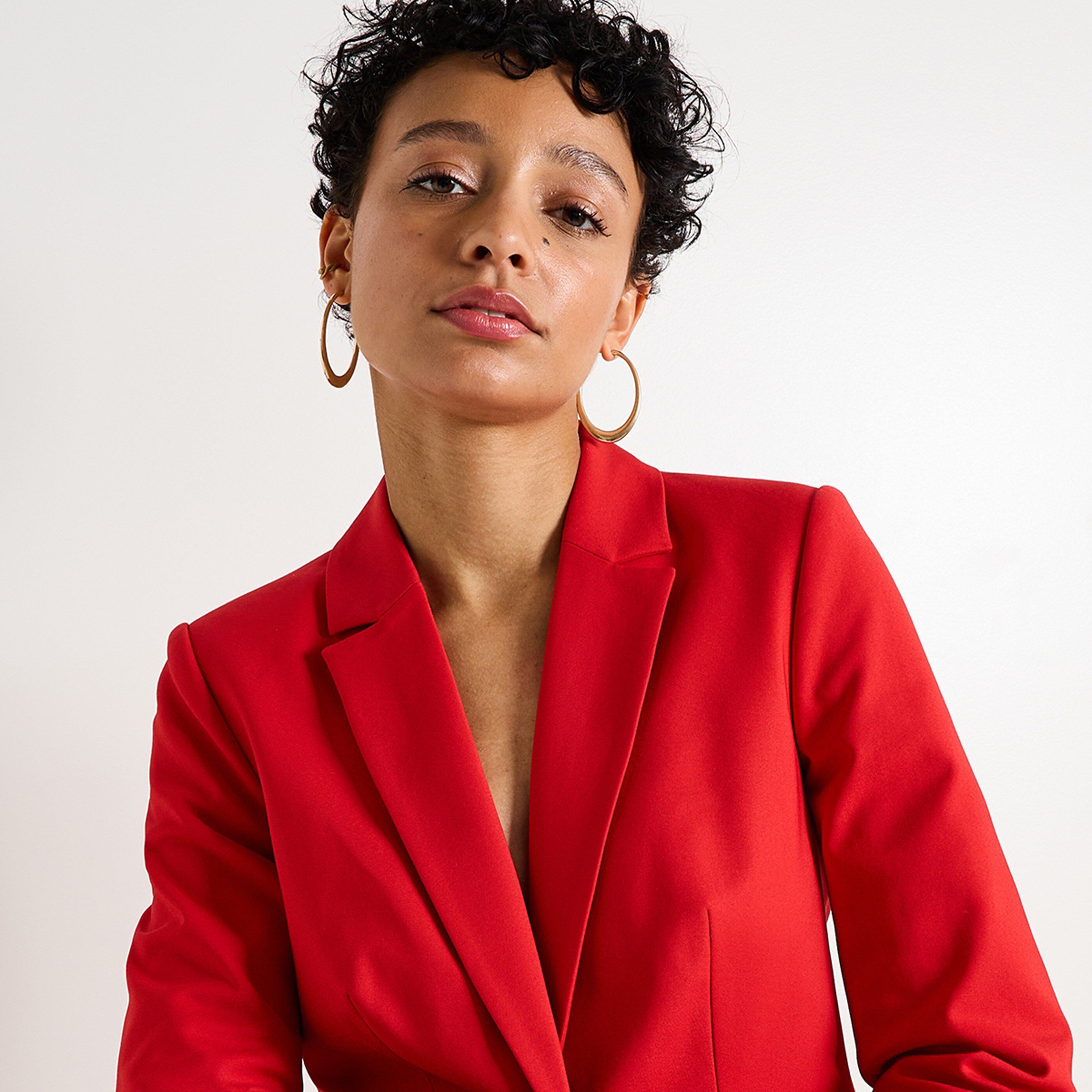 Blazer cintr&eacute; femme