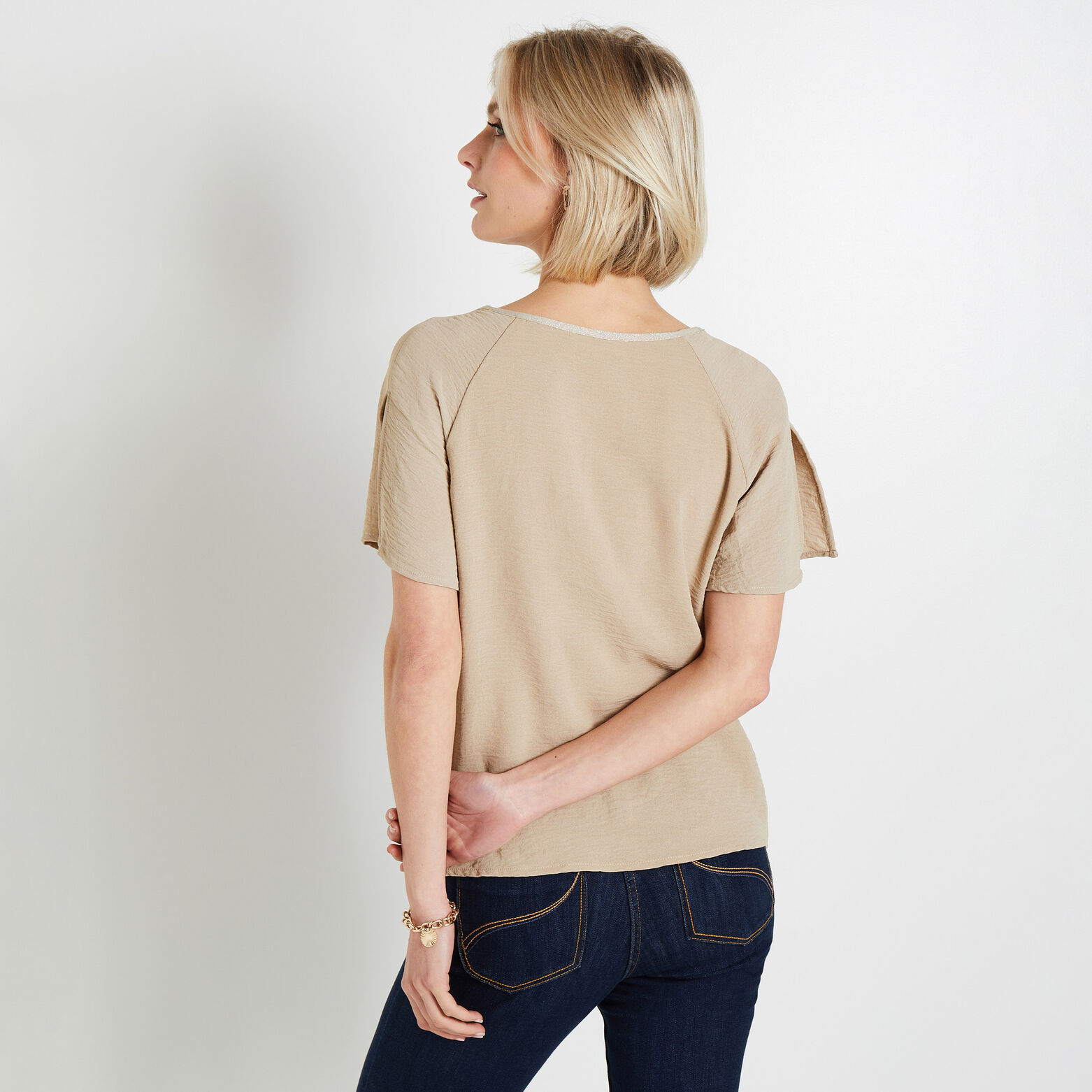 Blouse fluide femme