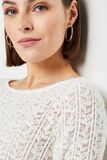 T-shirt dentelle femme