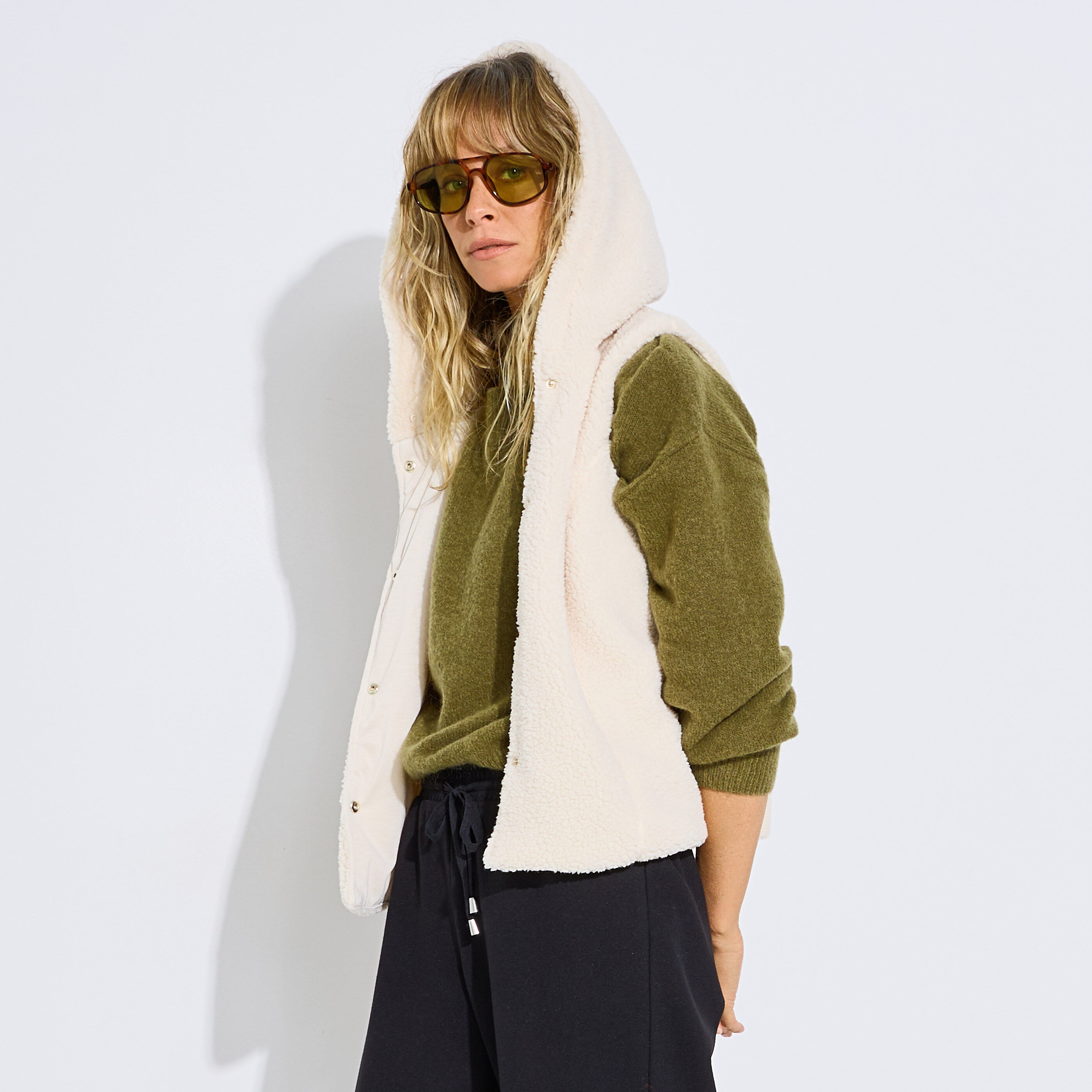 Parka chaude doublure amovible femme