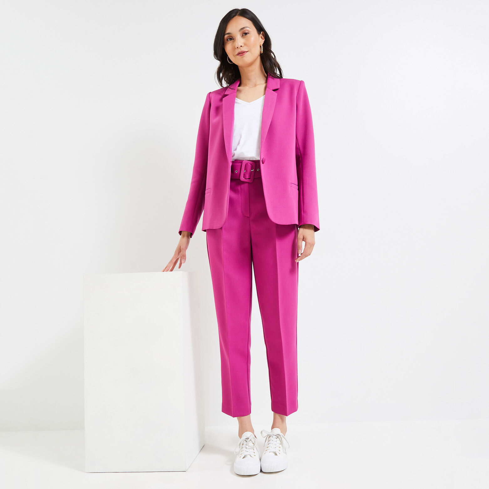 Veste blaser fushia