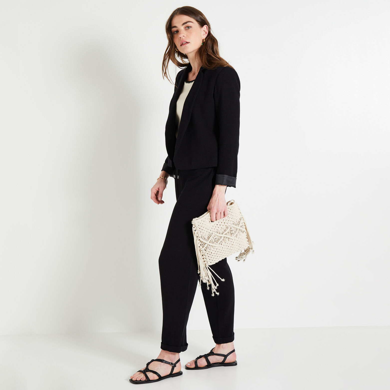 Veste fluide femme