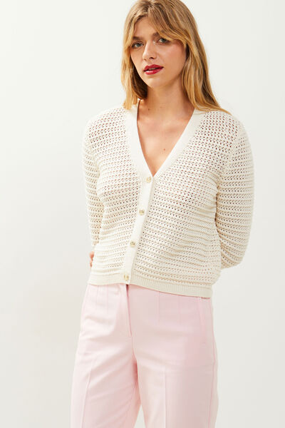 Gilet raccourci femme