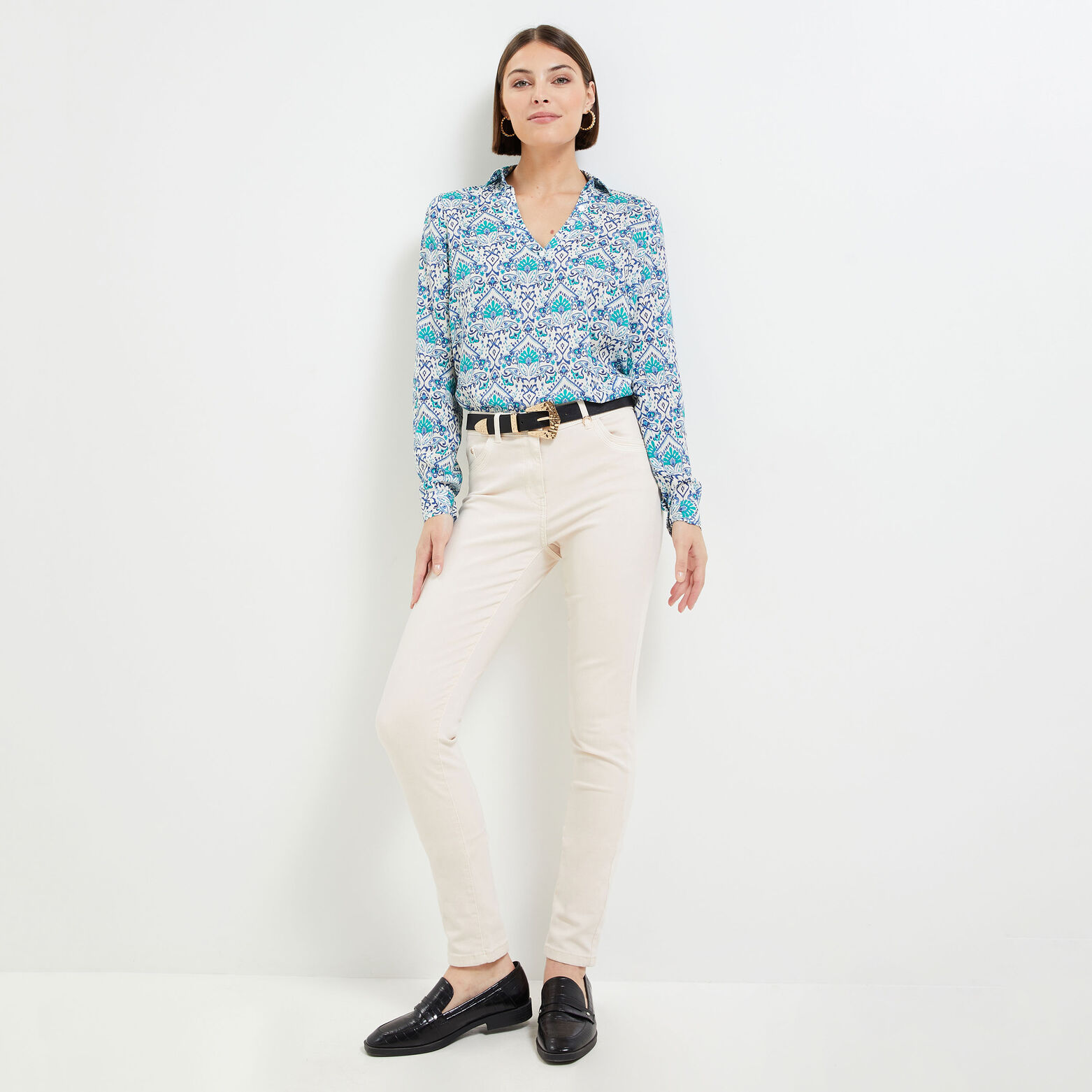 Blouse imprimée femme