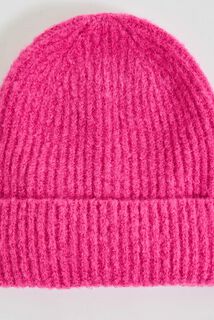 Bonnet côtelé femme