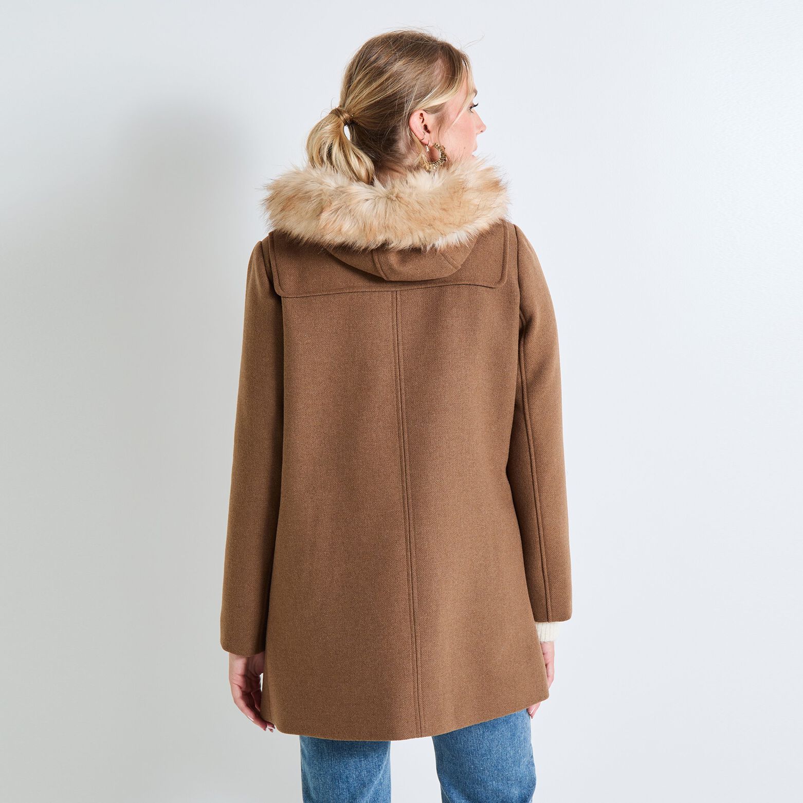 Manteau mi-long femme