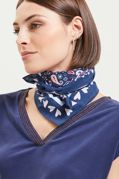 Foulard style bandana femme