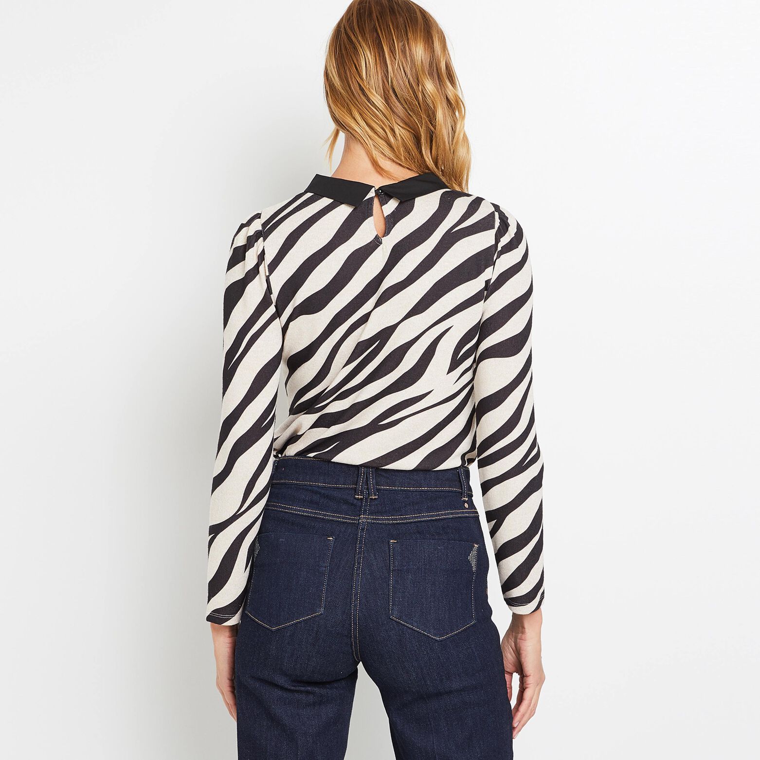 T-shirt zebré femme