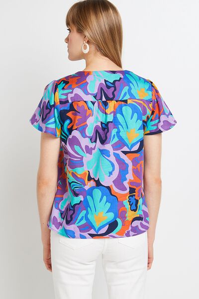 Blouse imprimée femme