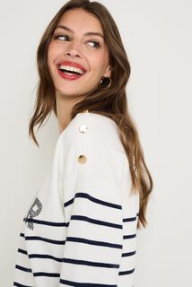 Pull manches longues femme
