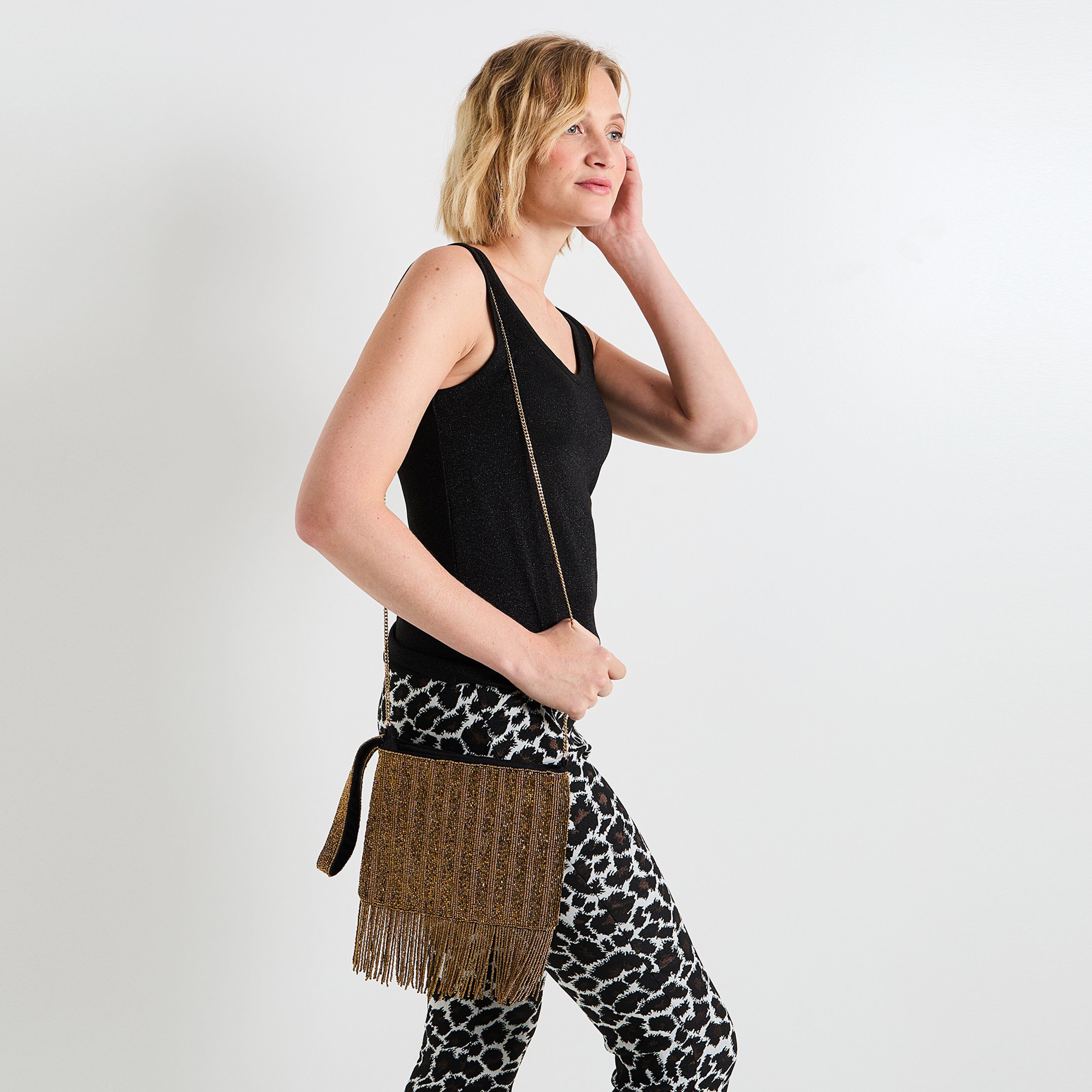Pochette zippée femme shop