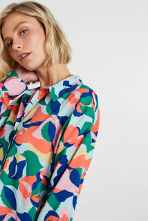 Chemise imprimée femme