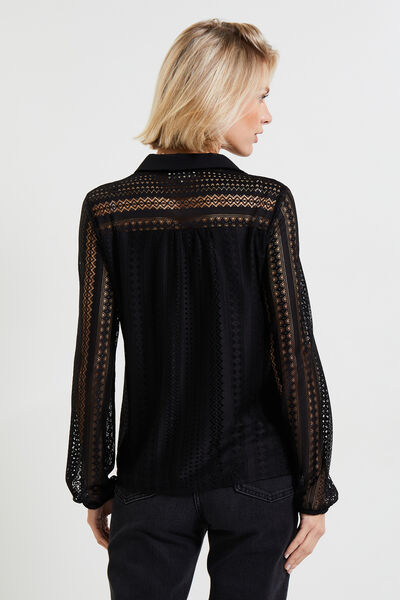 Blouse manches longues femme