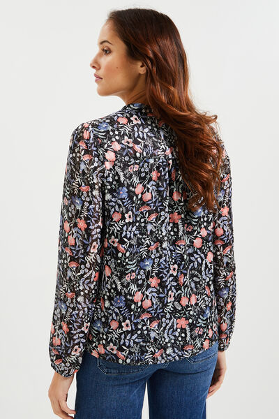 Blouse imprimée femme