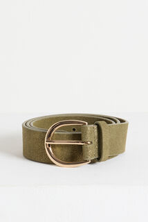 Ceinture croûte de cuir femme
