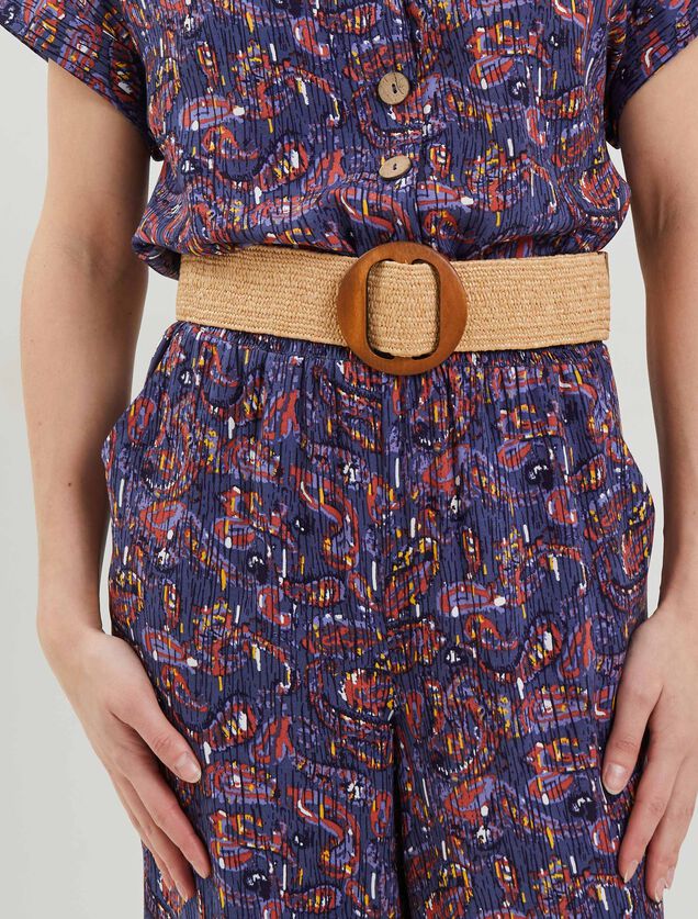 Ceinture &eacute;lastiqu&eacute;e femme