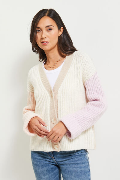 Gilet grosse maille