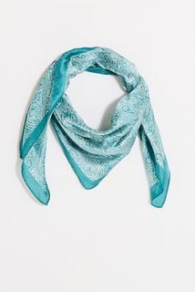 Foulard carré satiné femme