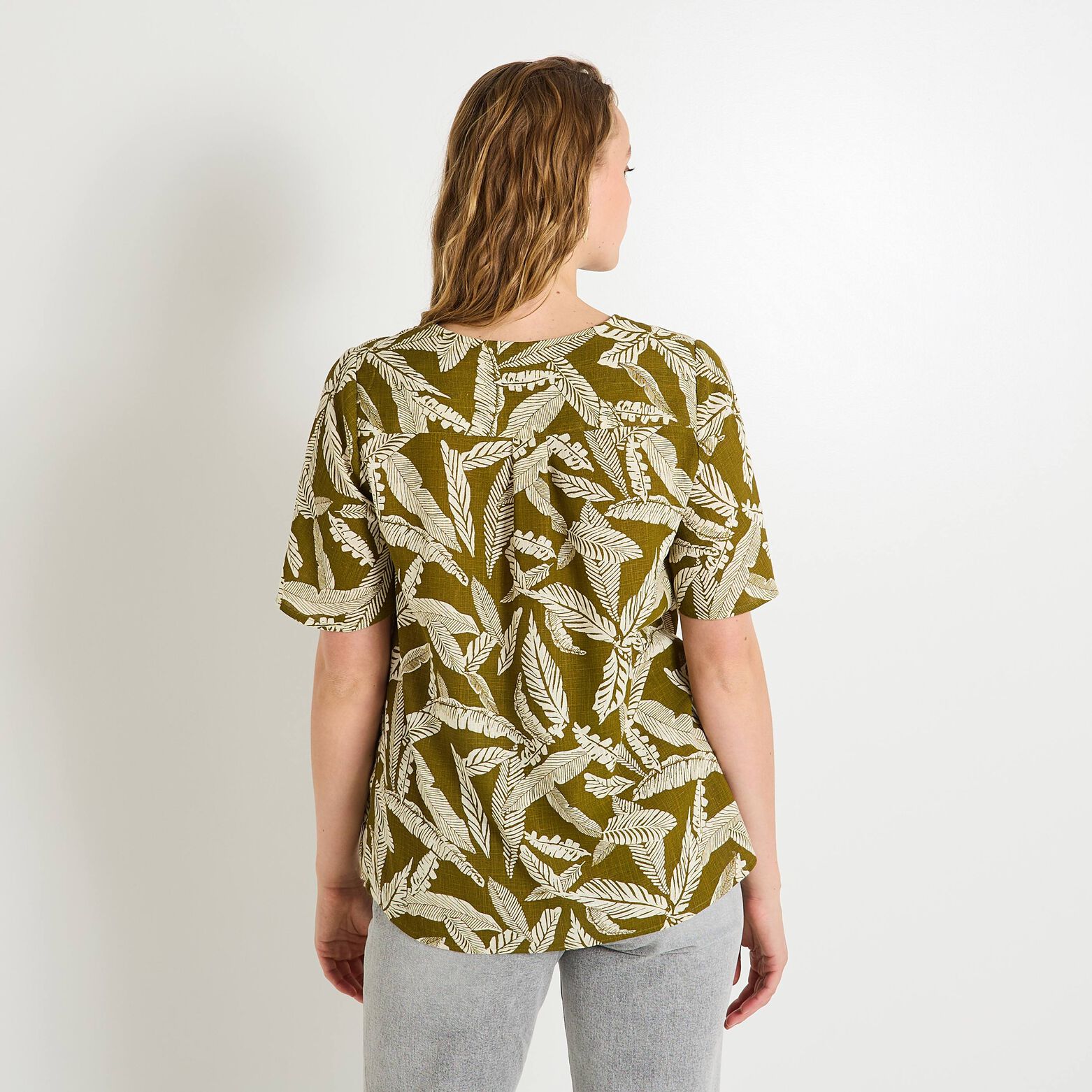Blouse imprimée femme