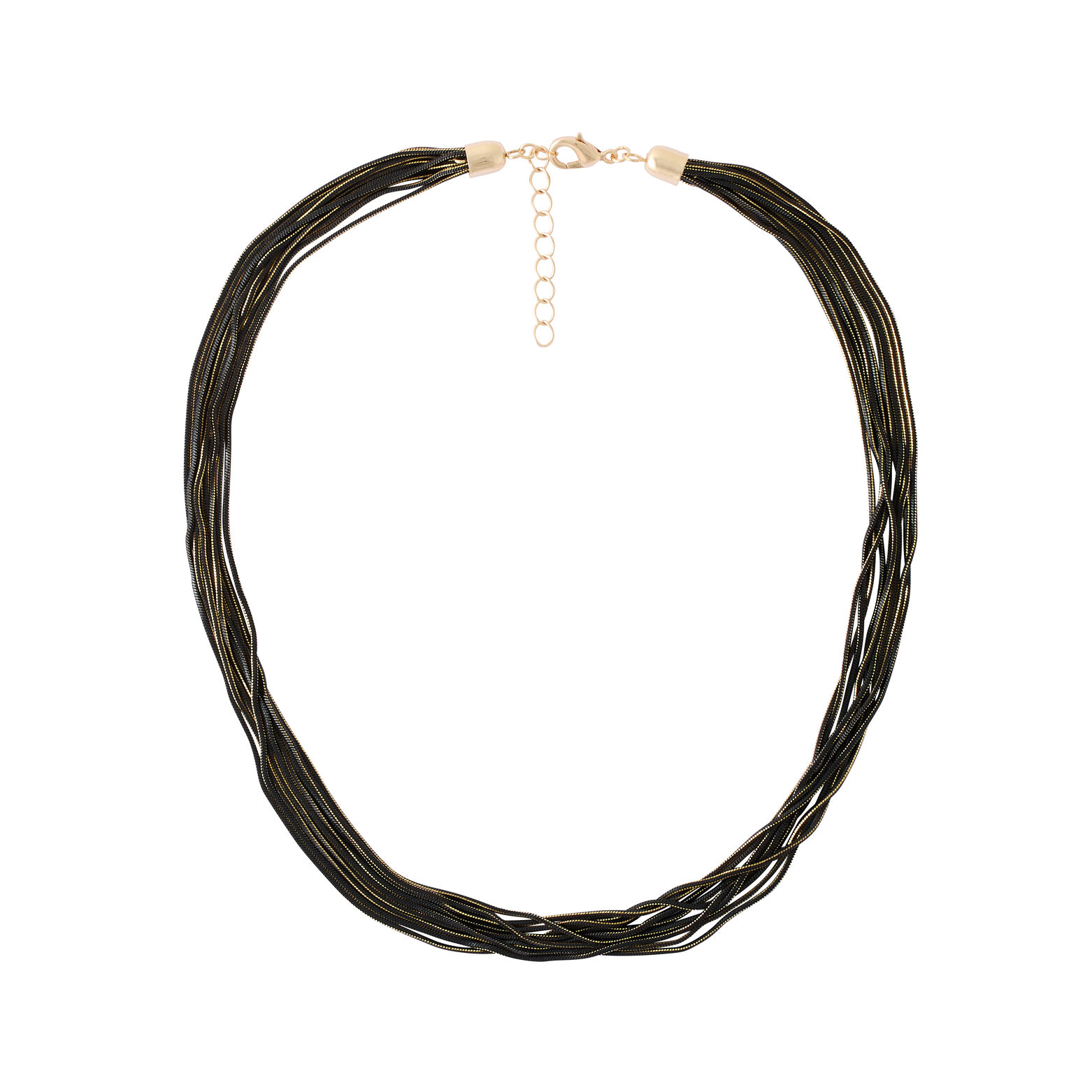 Collier 6 rangs chaîne serpent