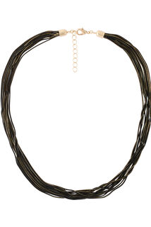 Collier 6 rangs chaîne serpent