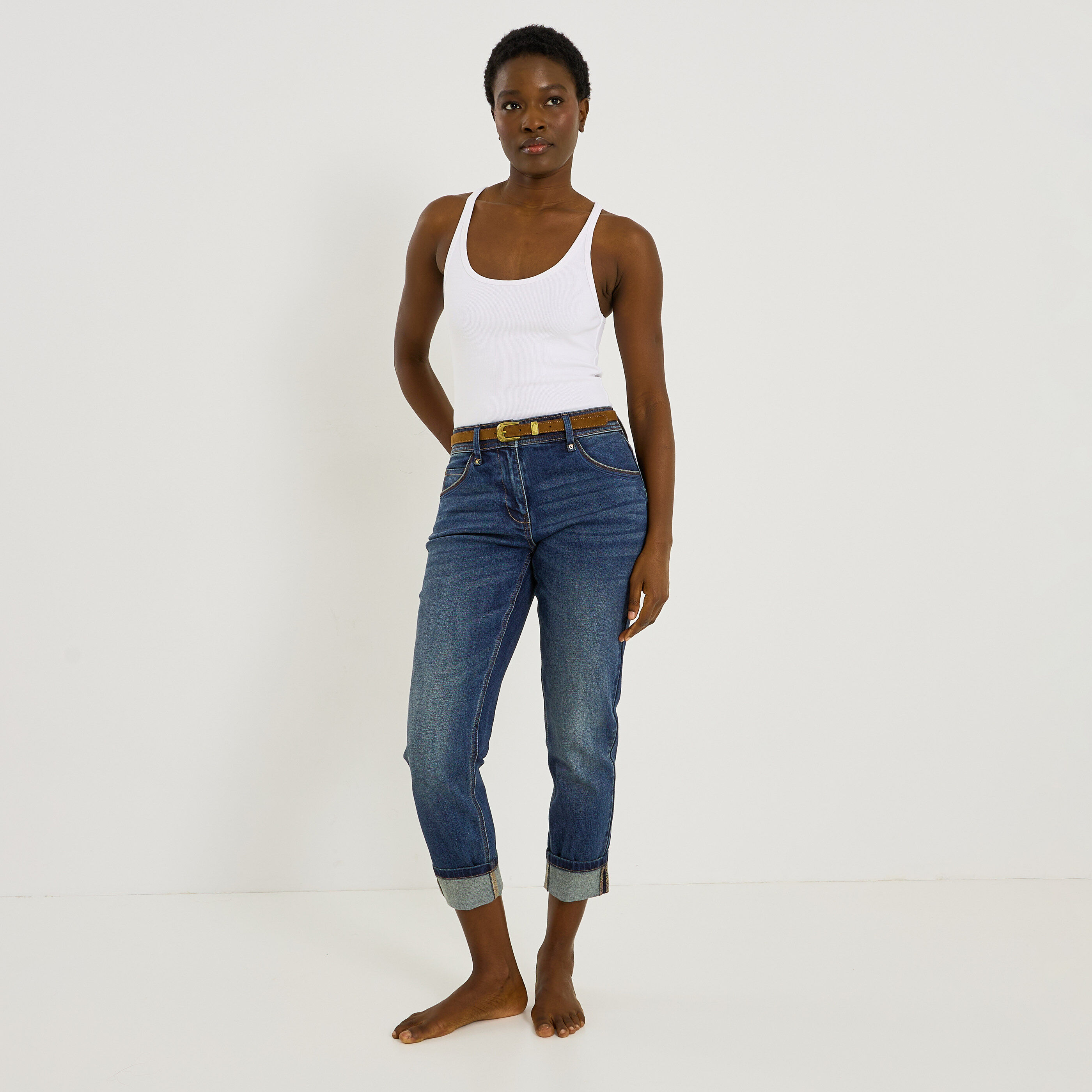 Jean boyfriend SEATLLE BF01 femme