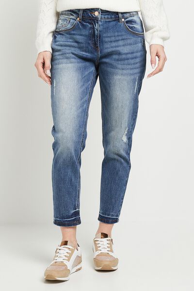 Jean boyfriend femme
