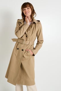 Trench long femme