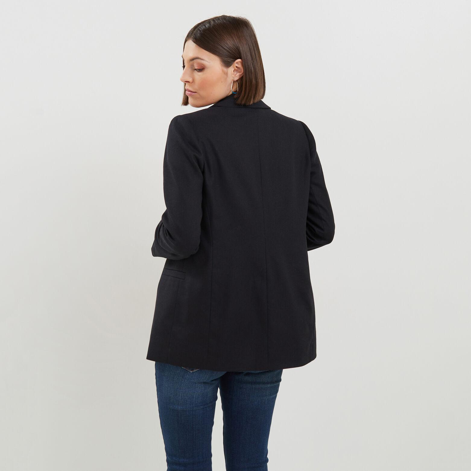 Blazer coupe droite femme