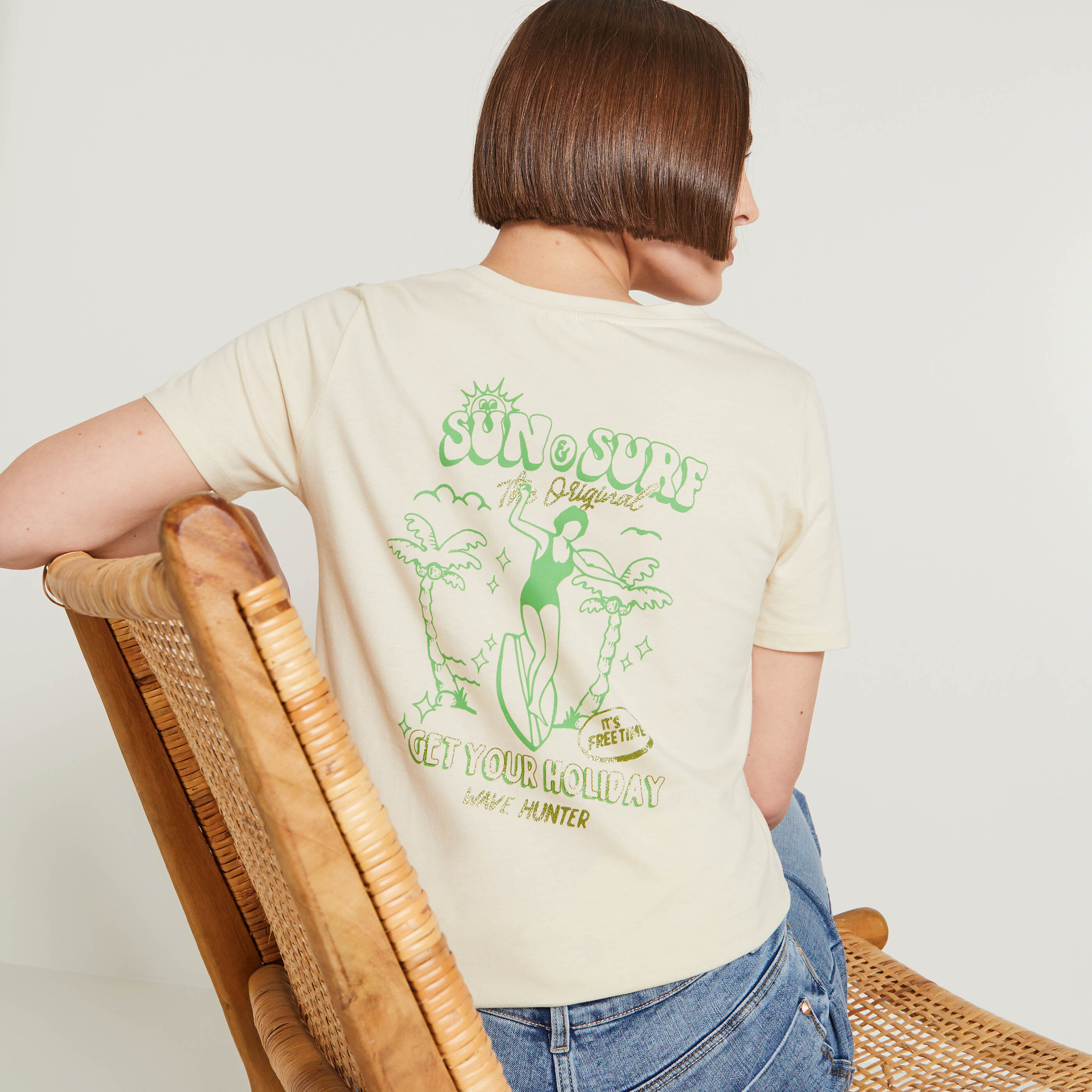 Tshirt manches courtes femme