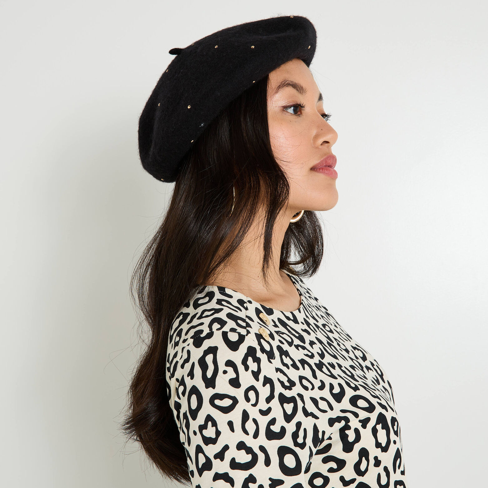 Béret en lainage femme