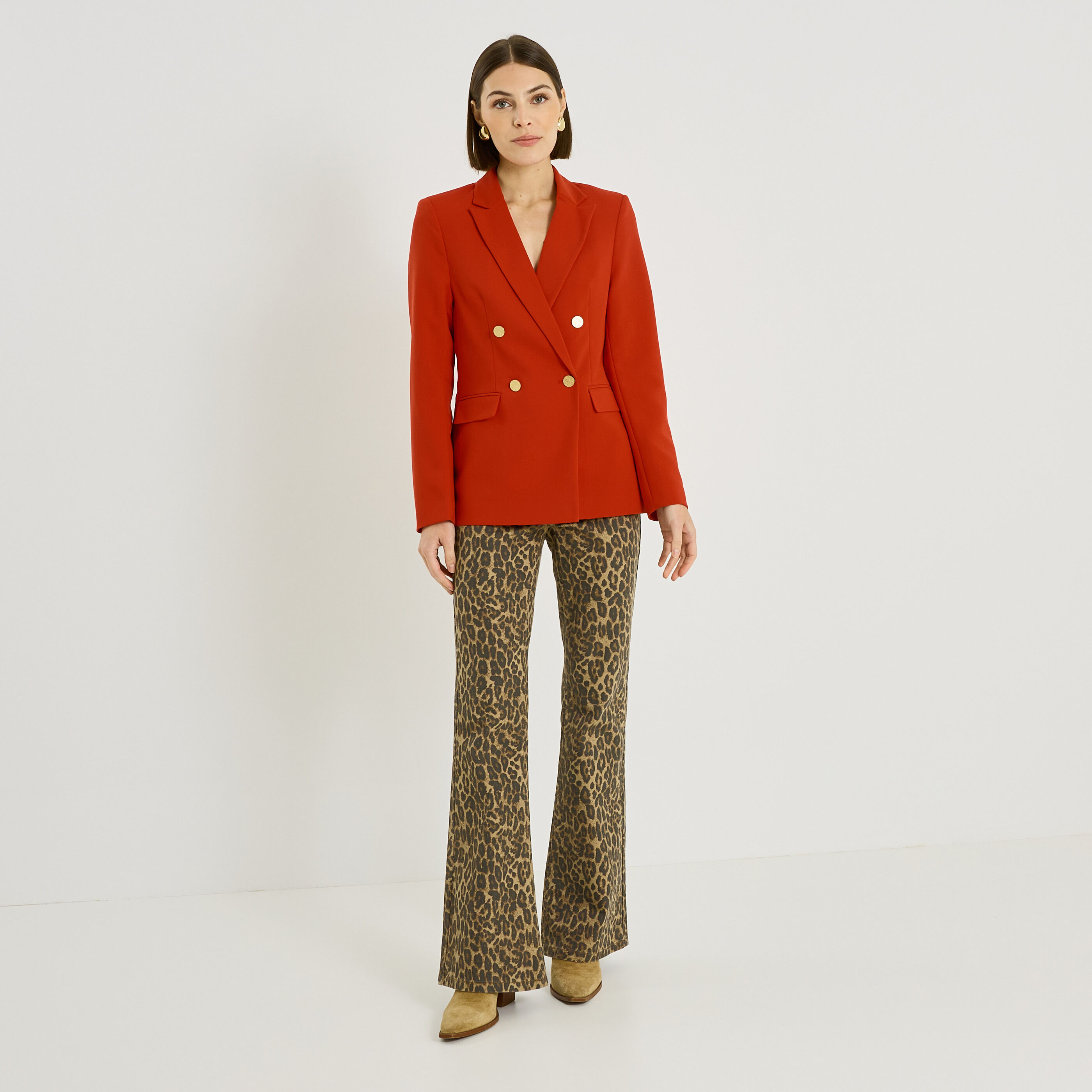 Blazer double boutonnage femme