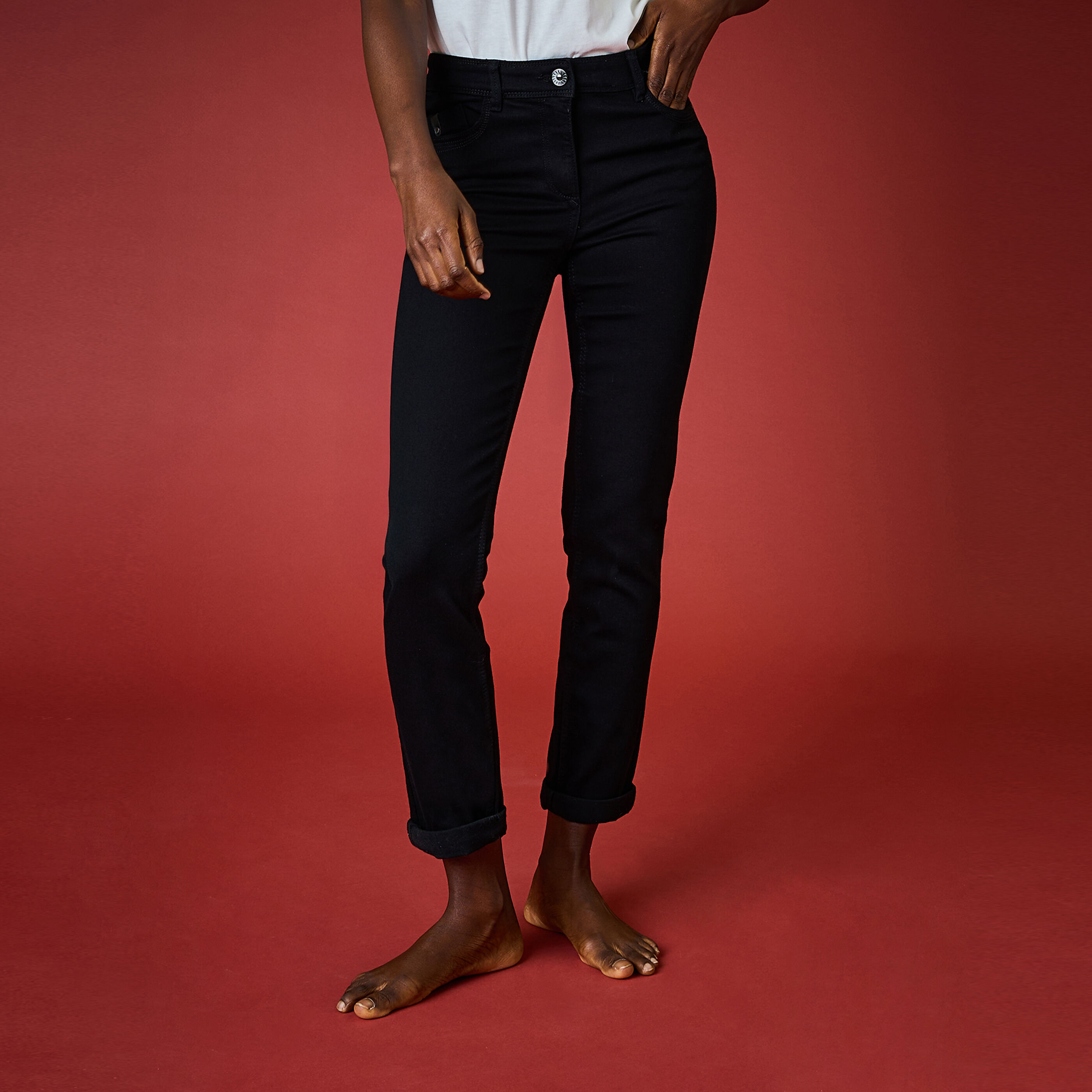 Jean raccourci TOKYO R01 femme