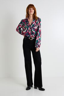 Chemisier imprimé femme
