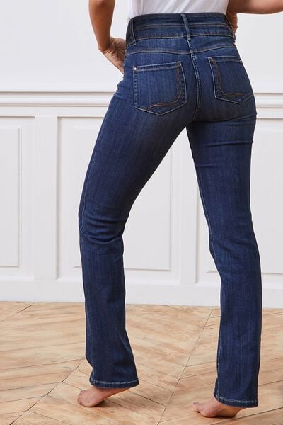 Jean droit taille haute ROME femme