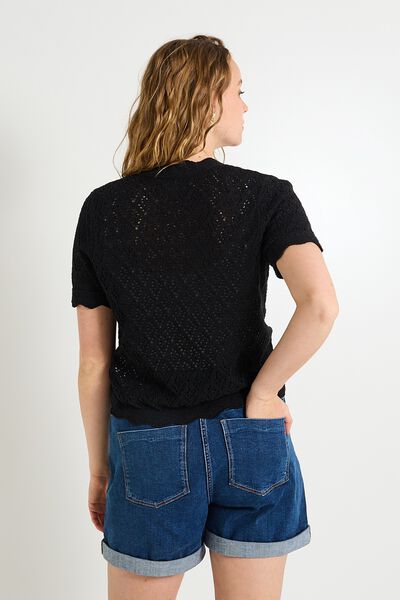 Gilet manches courtes femme