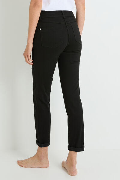 Jean raccourci taille haute HANOI femme