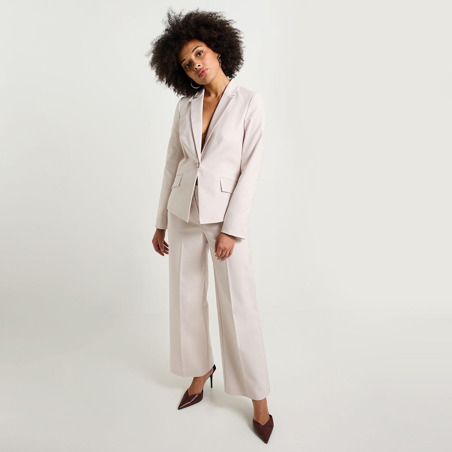 Pantalon large femme