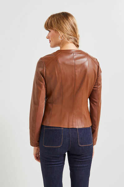 Blouson en simili femme