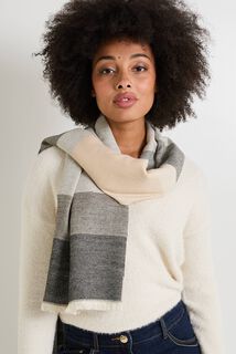 Echarpe jacquard femme