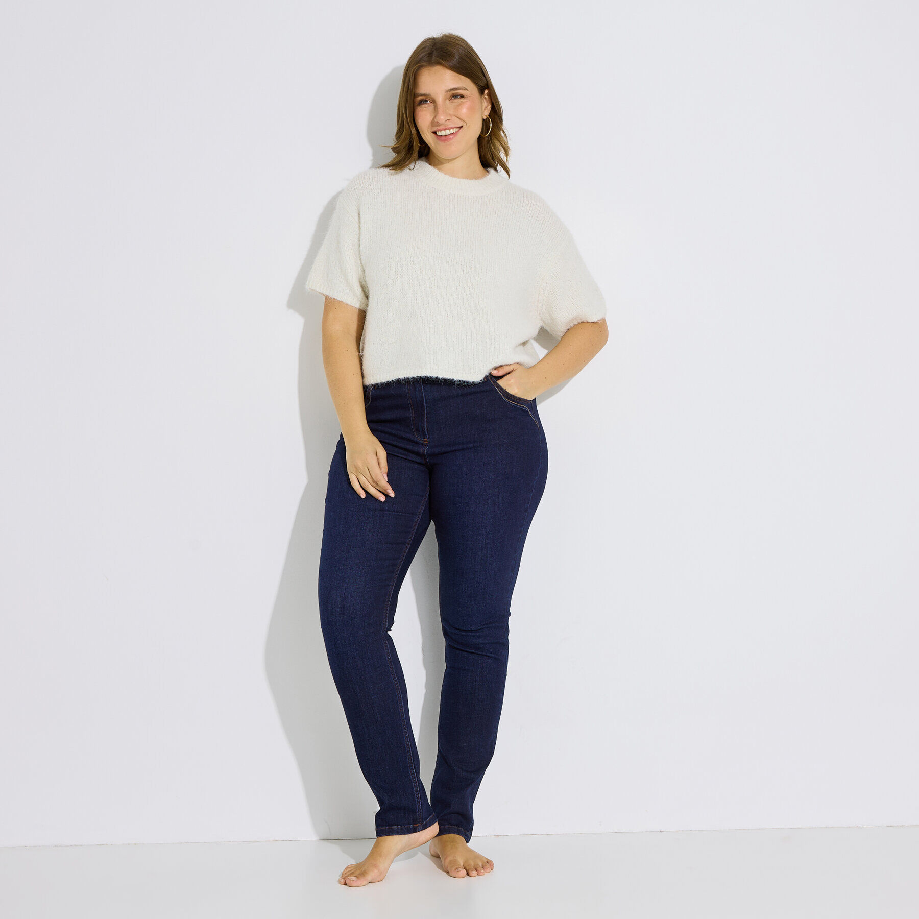 Jean slim taille haute MILAN S02 femme