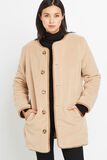 Manteau reversible femme