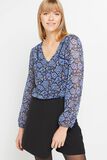 Blouse manches longues femme