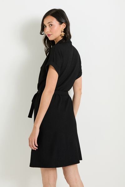 Robe col chemise fremme