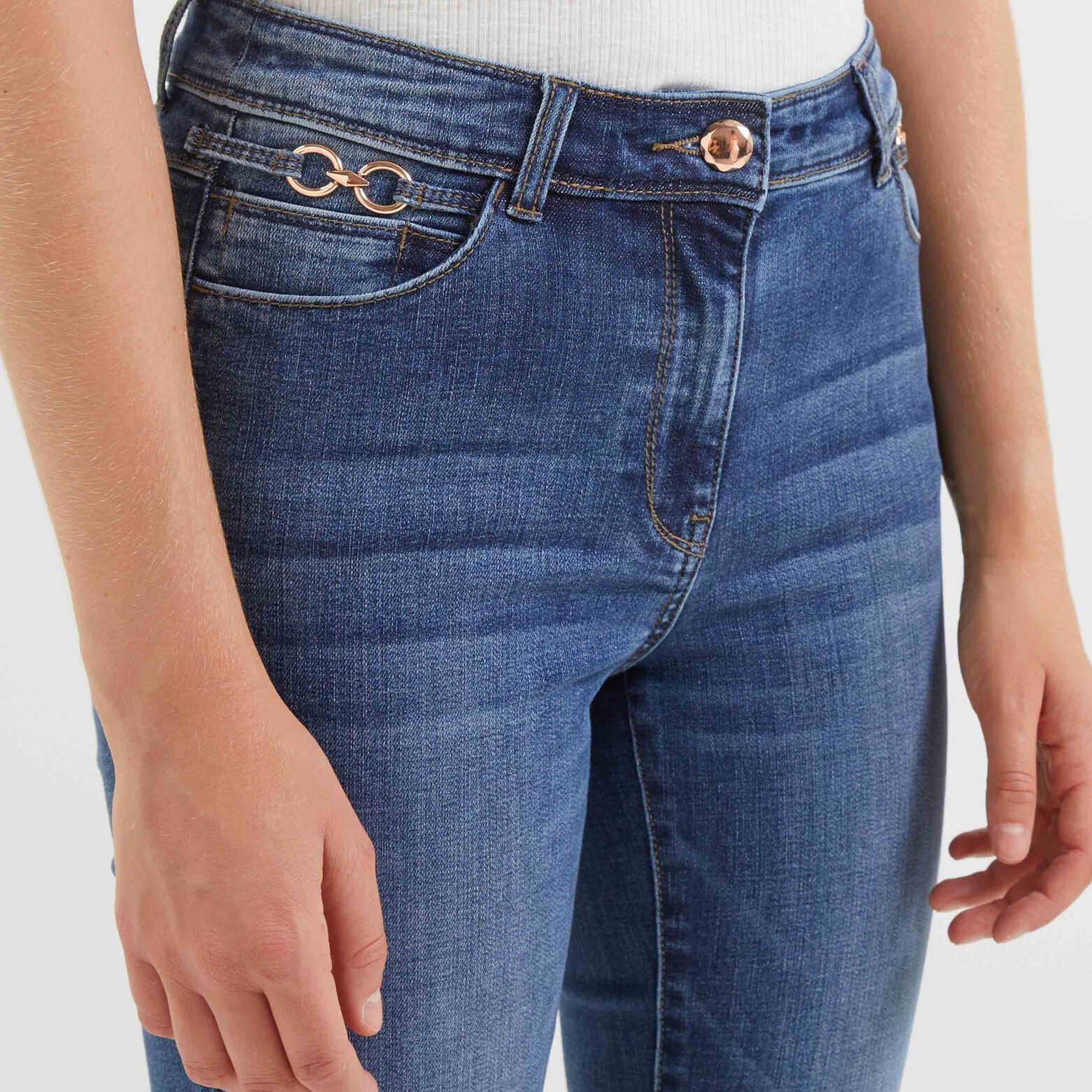 Jean bootcut femme