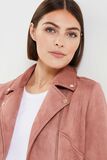 Blouson suedine femme