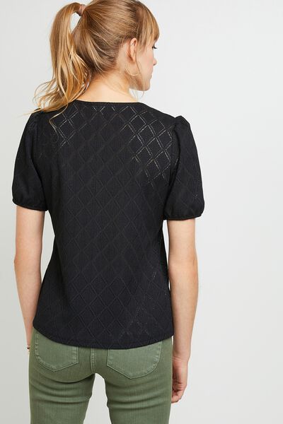 Tshirt ajouré femme